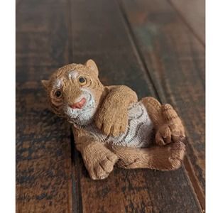 Stone Critter Tiger Figurine